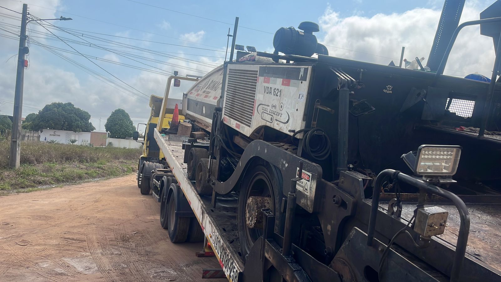 Vibro Acabadora terex/Bomag VDA621